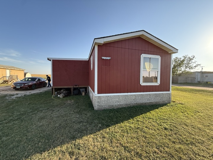 Park-owned home exterior