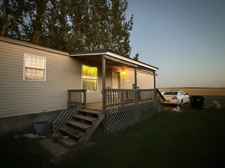 Park-owned home exterior