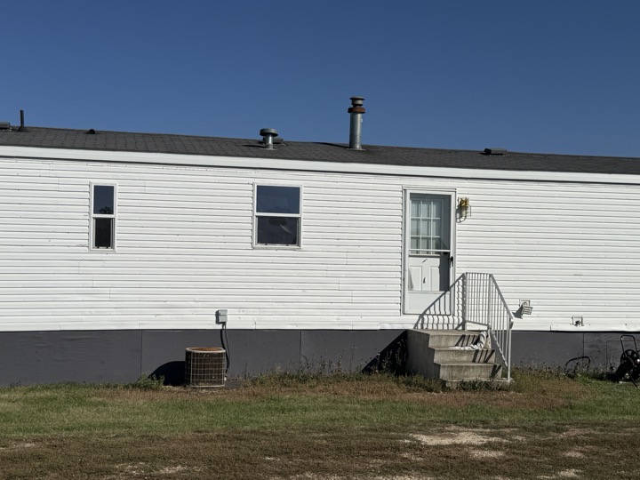 Park-owned home exterior